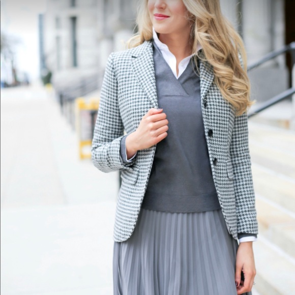 Brooks Brothers Houndstooth Blazer - Picture 1 of 8